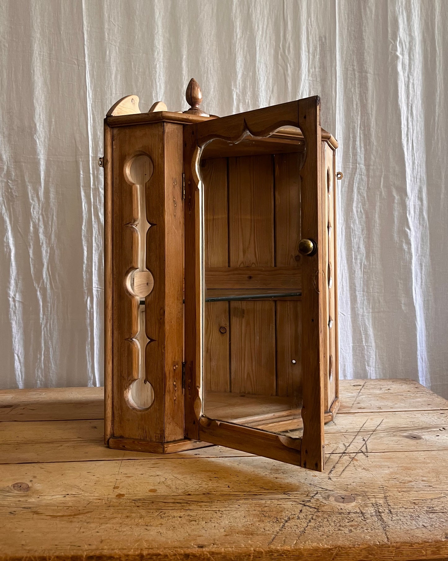 Victorian Corner Cabinet