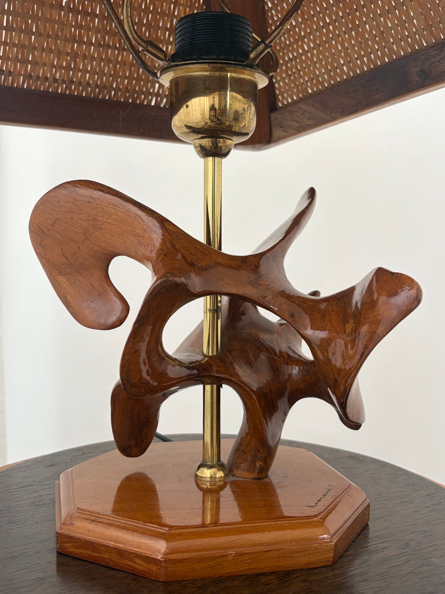 Sculptural Lamp By Leonard T.