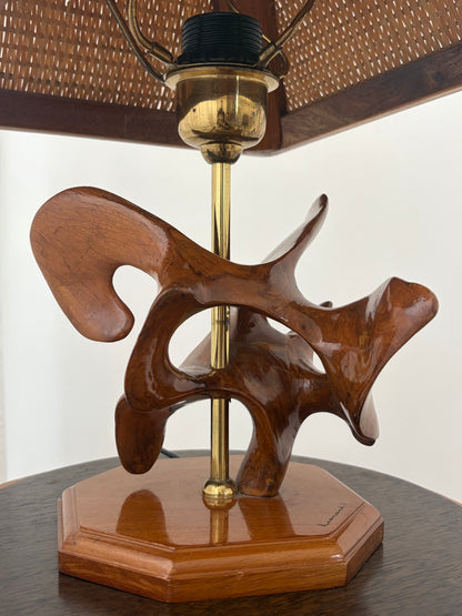 Sculptural Lamp By Leonard T.