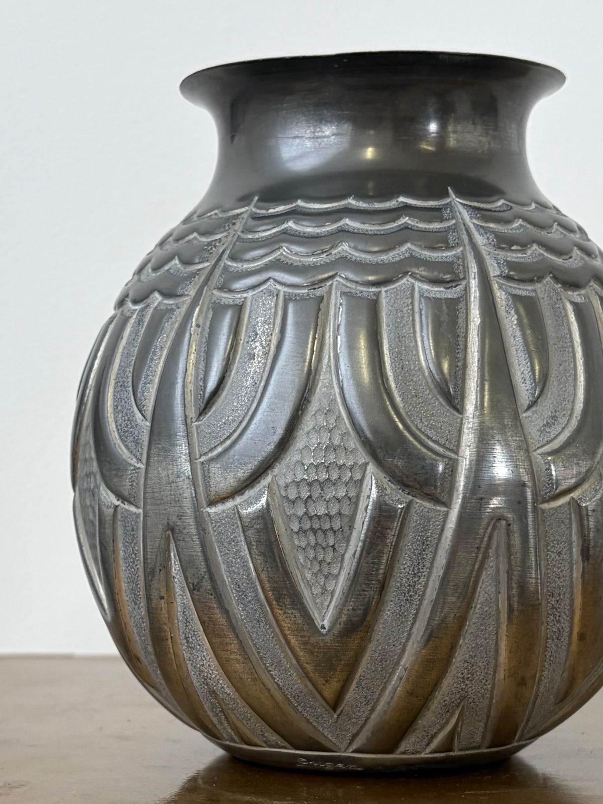 1930’s Pewter Vase