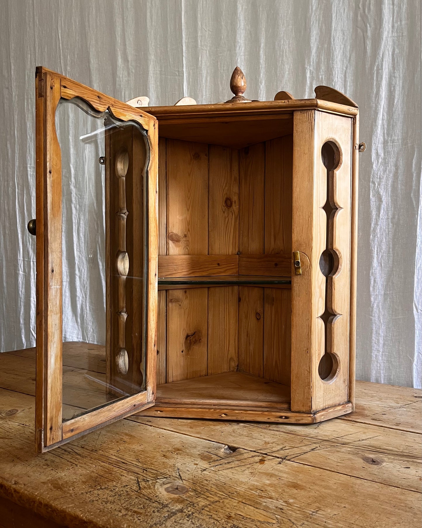 Victorian Corner Cabinet