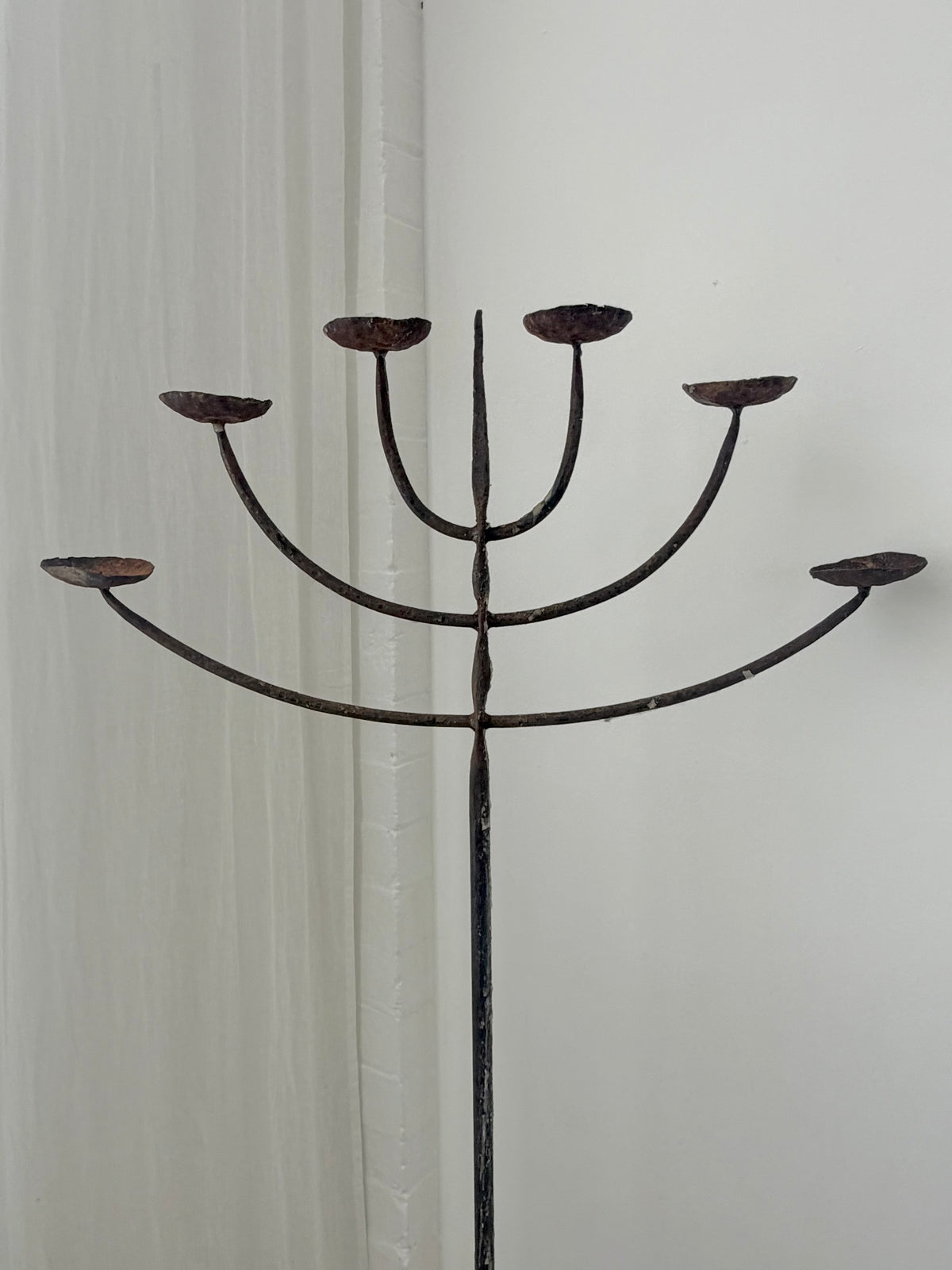 Floor Standing Brutalist Candelabra