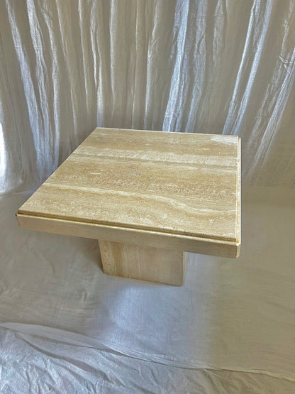 Italian Travertine Coffee Table