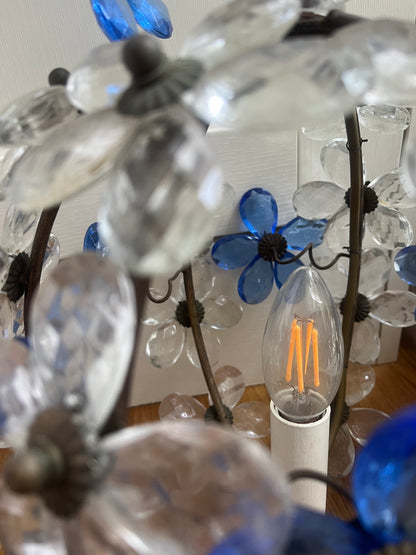 Maison Bagués Style Flower Chandelier c1970