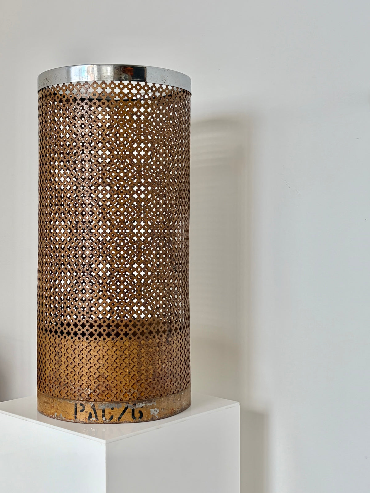 Perforated Metal Umbrella Stand