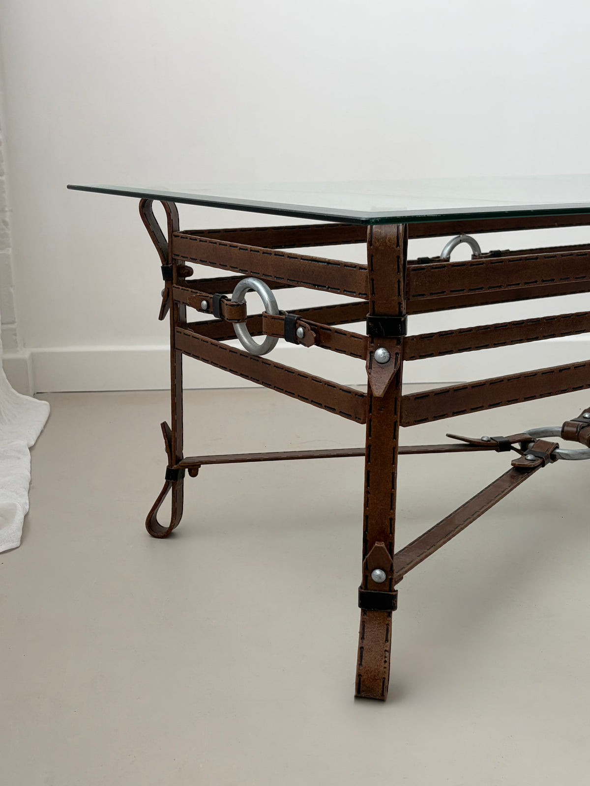 1960’s Metal Strap Coffee Table