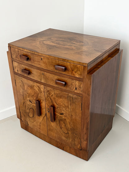 1930’s Walnut Cabinet