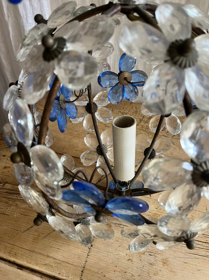 Maison Bagués Style Flower Chandelier c1970