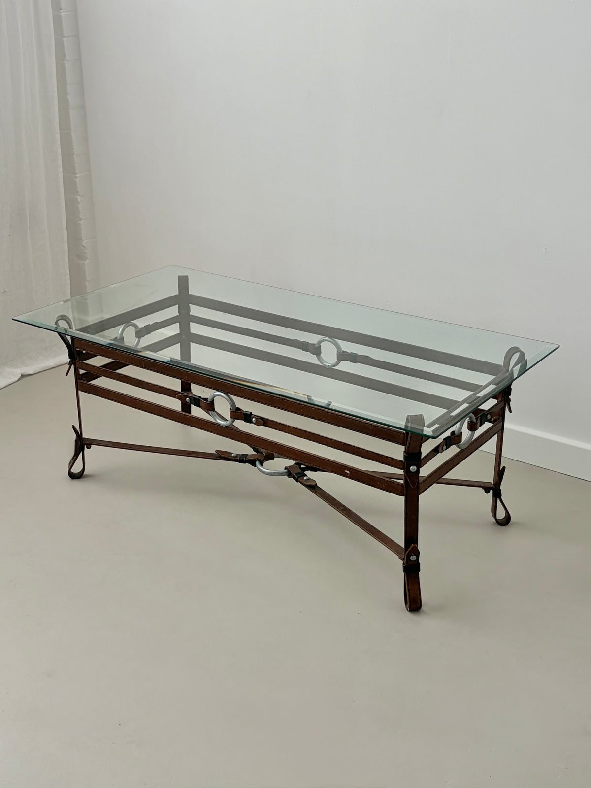 1960’s Metal Strap Coffee Table