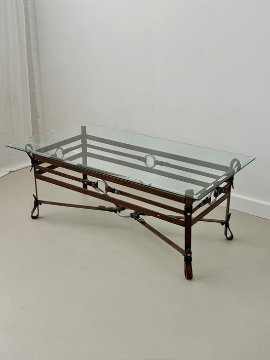 1960’s Metal Strap Coffee Table