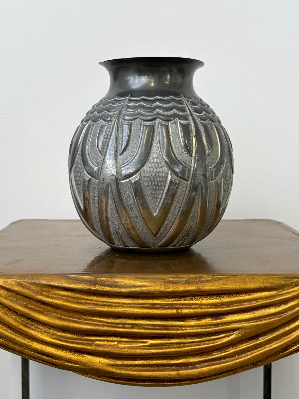 1930’s Pewter Vase