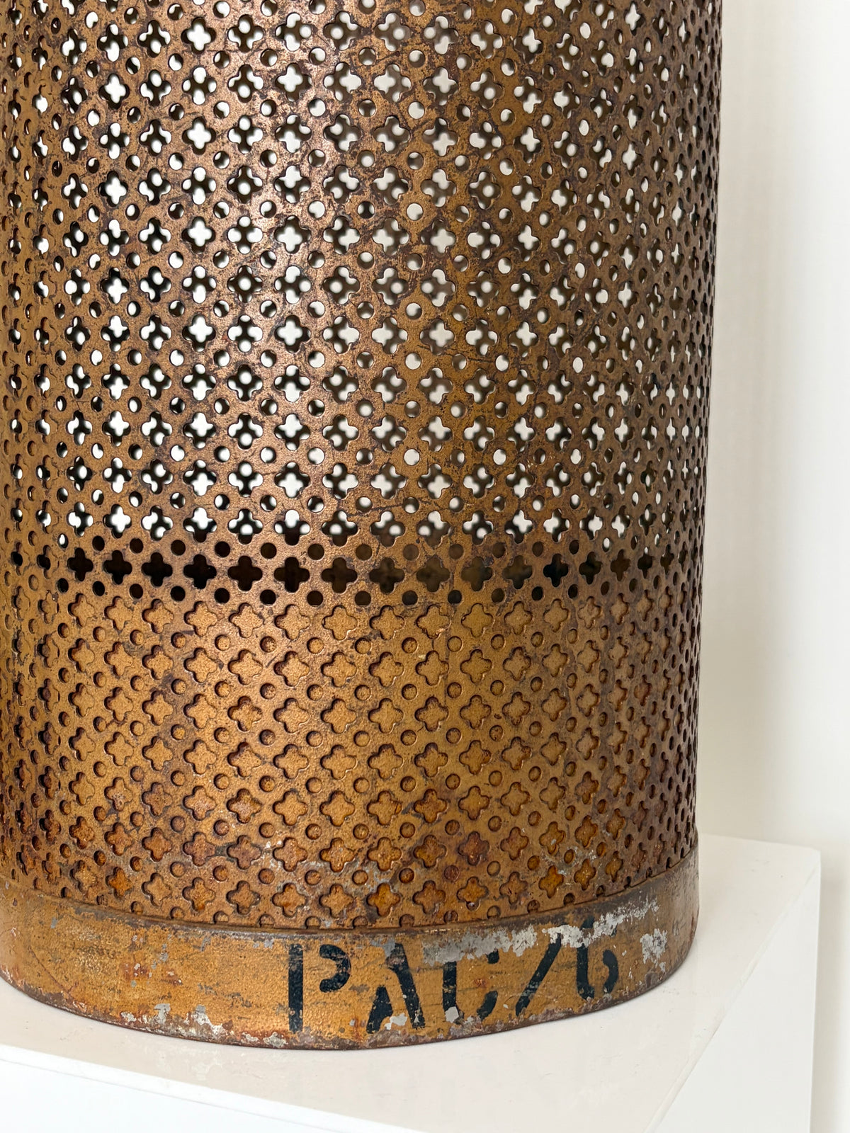 Perforated Metal Umbrella Stand