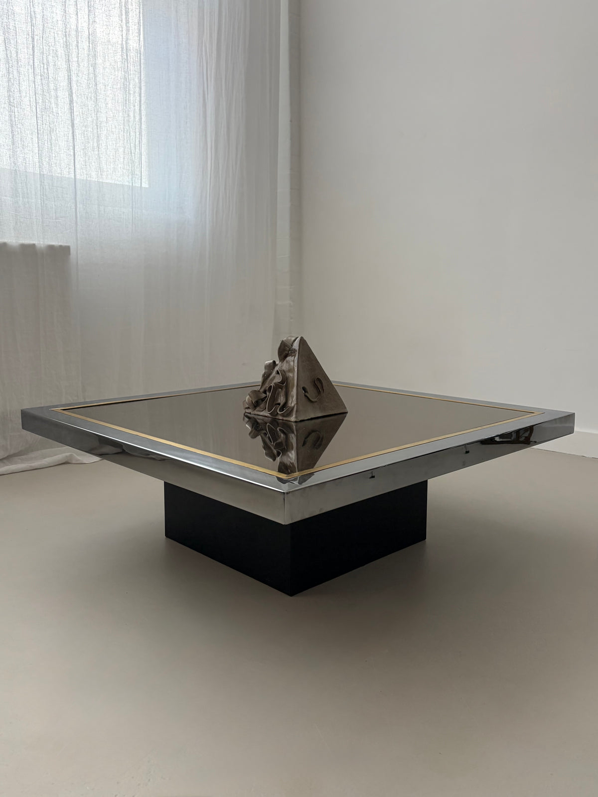 Willy Rizzo Style Coffee Table
