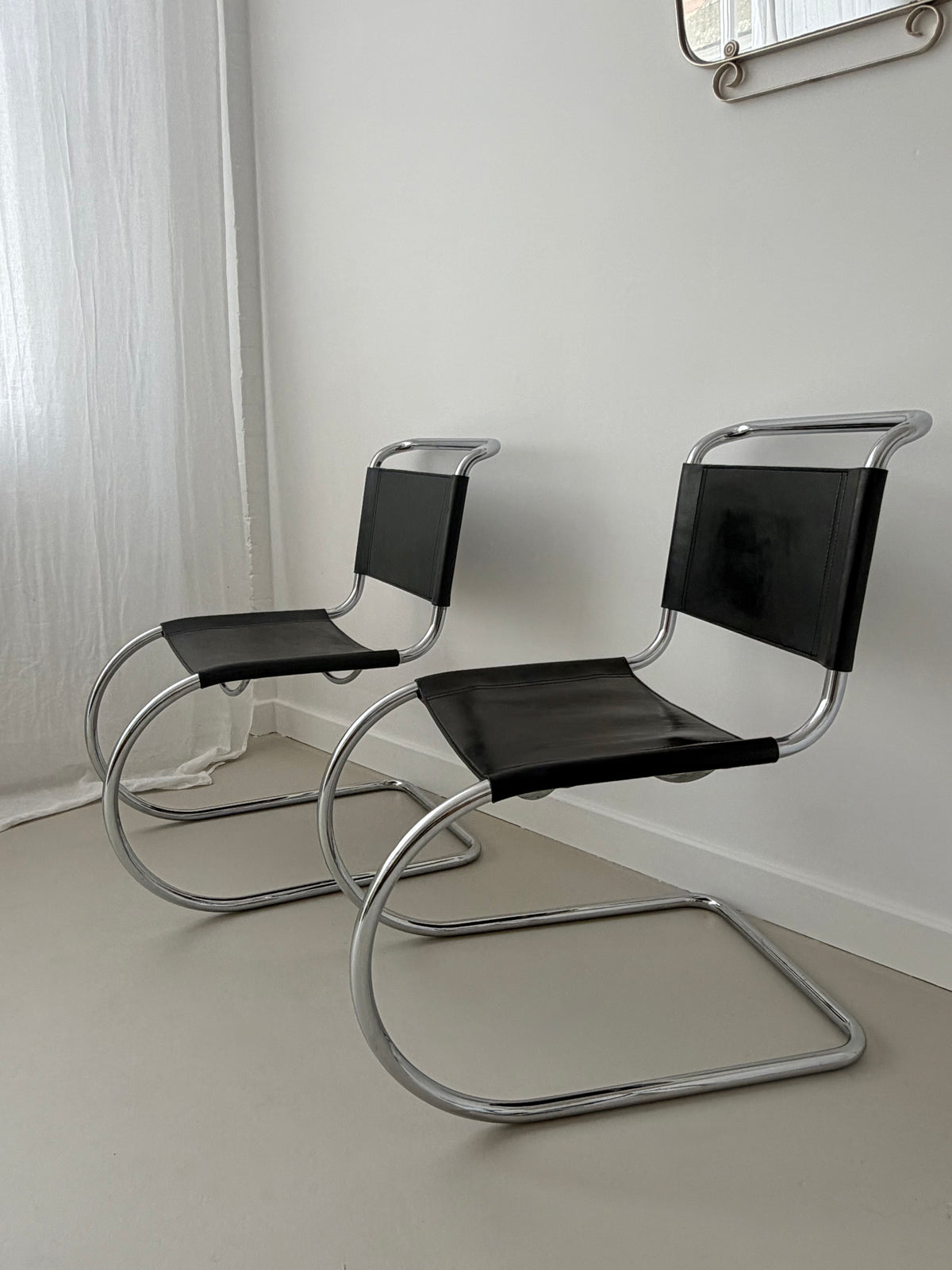1980’s Italian MR10 Lounge Chairs