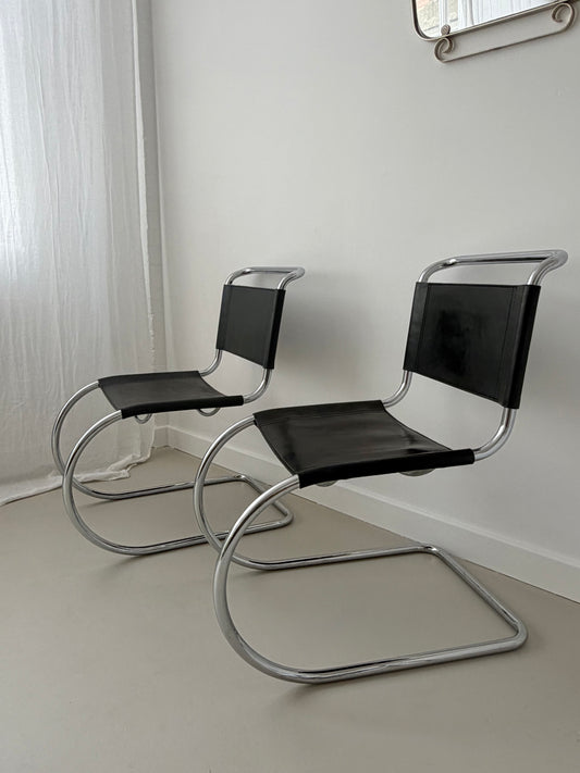 1980’s Italian MR10 Lounge Chairs