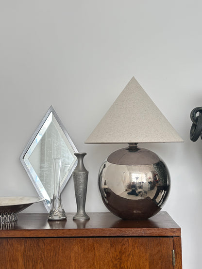 Italian Ceramic Ball Lamp