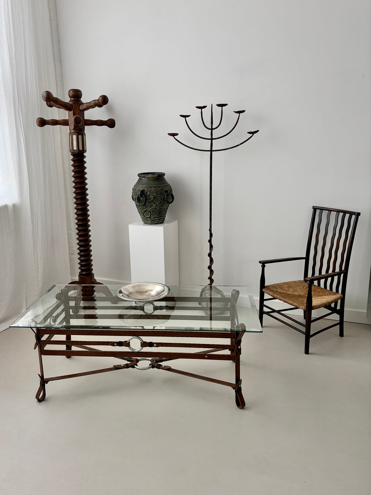1960’s Metal Strap Coffee Table