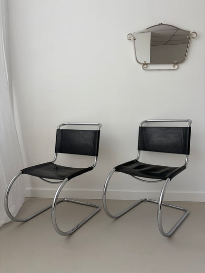 1980’s Italian MR10 Lounge Chairs
